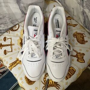 Reebok White and Red Sneakers